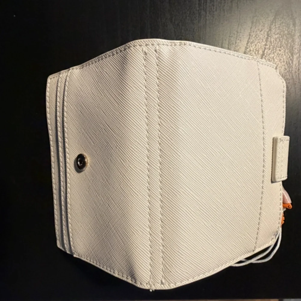 Guess Laurel Saffiano credit card case - NWT